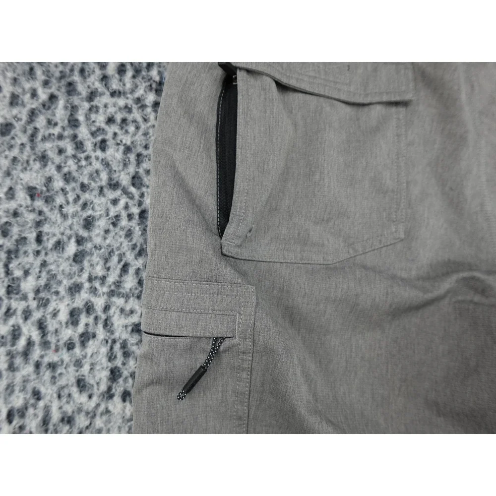 O'Neill‎ Hybrid Walk Shorts Mens 34 Grey Stretch Cargo Pockets